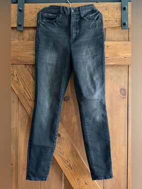 Good American Black High-Rise Jeans